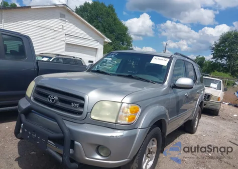2004 Toyota Sequoia Sr5 V8 z USA, uszkodzony, nr VIN 5TDZT34A44S221817